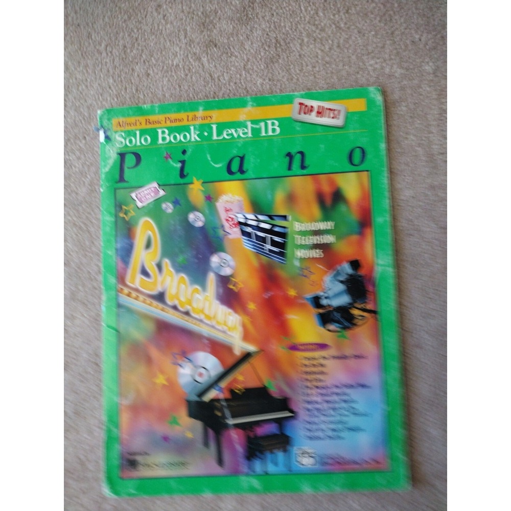 Alfred's Basic Piano Library Level 1B Solo Book Top Hits!